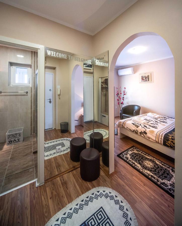 Apartment Africa Belgrado Buitenkant foto